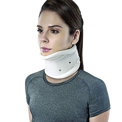 VISSCO FIRM CERVICAL COLLAR WITH CHIN SUPPORT