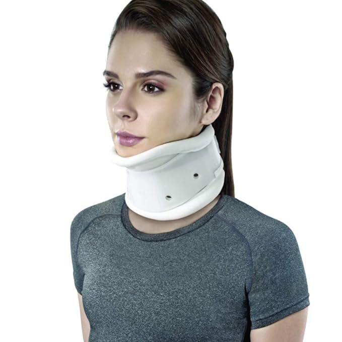 VISSCO FIRM CERVICAL COLLAR WITH CHIN SUPPORT