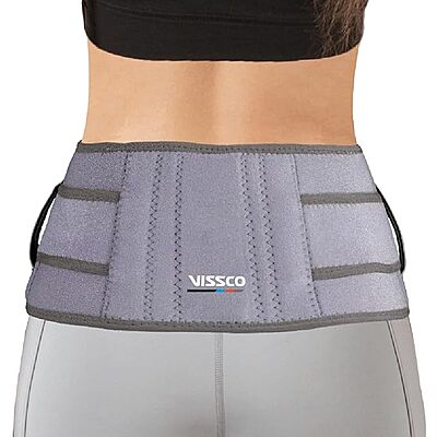VISSCO NEOPRENE BACK SUPPORT BELT 6"
