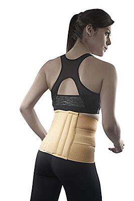 VISSCO SACRO LUMBAR BELT 12" BACK DOUBLE STRAP