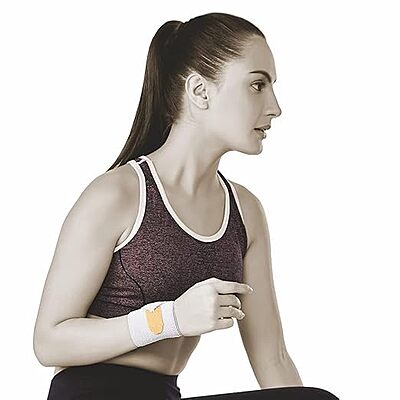 VISSCO WRIST BAND WITH DOUBLE LOCK
