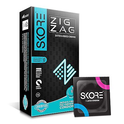SKORE ZIG ZAG CONDOMS