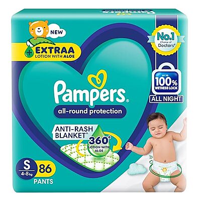 Pampers All round Protection Pants Style Baby Diapers