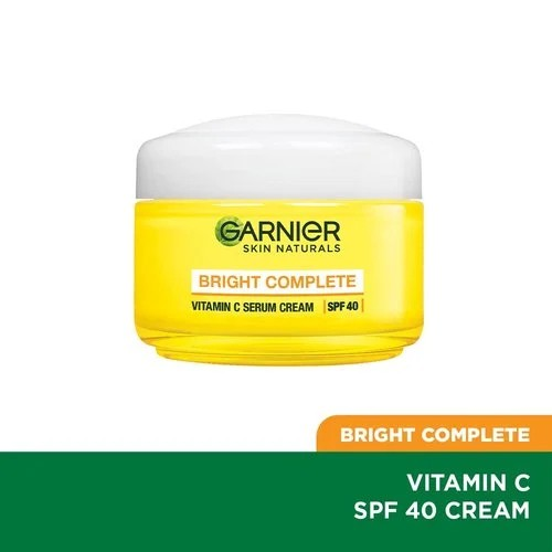 GARNIER BRIGHT COMPLETE VITAMIN C SERUM CREAM WITH SPF 40/PA +++ GARNIER BRIGHT COMPLETE VITAMIN C SERUM CREAM WITH SPF 40/PA +++