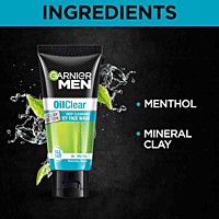 GARNIER MEN OIL CLEAR CLAY D - TOX FACEWASH GARNIER MEN OIL CLEAR CLAY D - TOX FACEWASH
