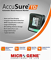 ACCUSURE BLOOD PRESSURE MONITOR TD ACCUSURE BLOOD PRESSURE MONITOR TD