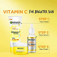 GARNIER SKIN NATURALS BRIGHT COMPLETE FACE WASH GARNIER SKIN NATURALS BRIGHT COMPLETE FACE WASH