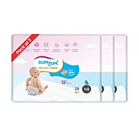 BUMTUM ULTRA SLIM DIAPER PANTS UV PROTECTED NEW BORN 28 COUNT BUMTUM ULTRA SLIM DIAPER PANTS UV PROTECTED NEW BORN 28 COUNT
