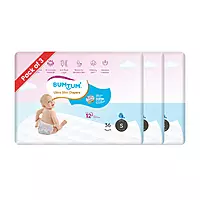 BUMTUM ULTRA SLIM DIAPER PANTS UV PROTECTED SMALL 36 COUNT BUMTUM ULTRA SLIM DIAPER PANTS UV PROTECTED SMALL 36 COUNT