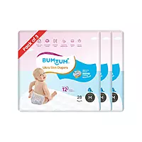 BUMTUM ULTRA SLIM DIAPER PANTS UV PROTECTED MEDIUM 28 COUNT BUMTUM ULTRA SLIM DIAPER PANTS UV PROTECTED MEDIUM 28 COUNT