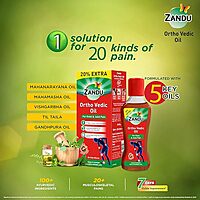 ZANDU ORTHO VEDIC OIL ZANDU ORTHO VEDIC OIL